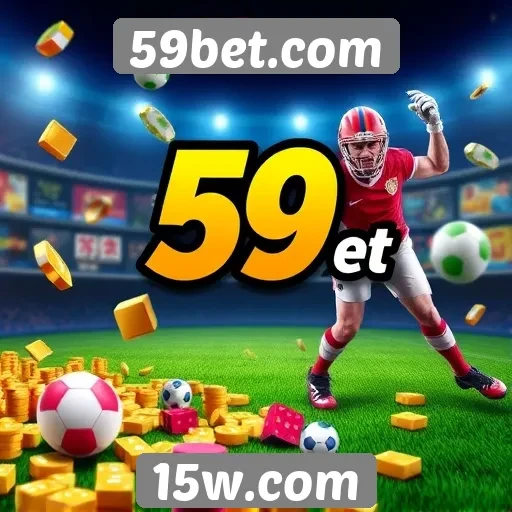 Variedade de jogos disponíveis em 59bet